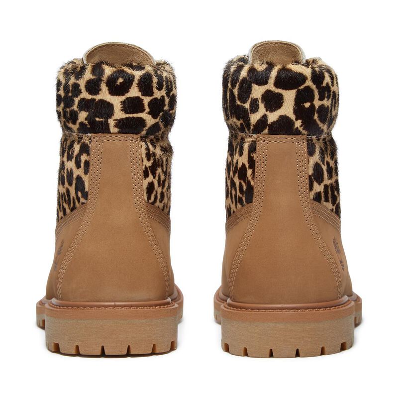 Timberland Women's Leopard  6-Inch Premium Waterproof Boot image number 2